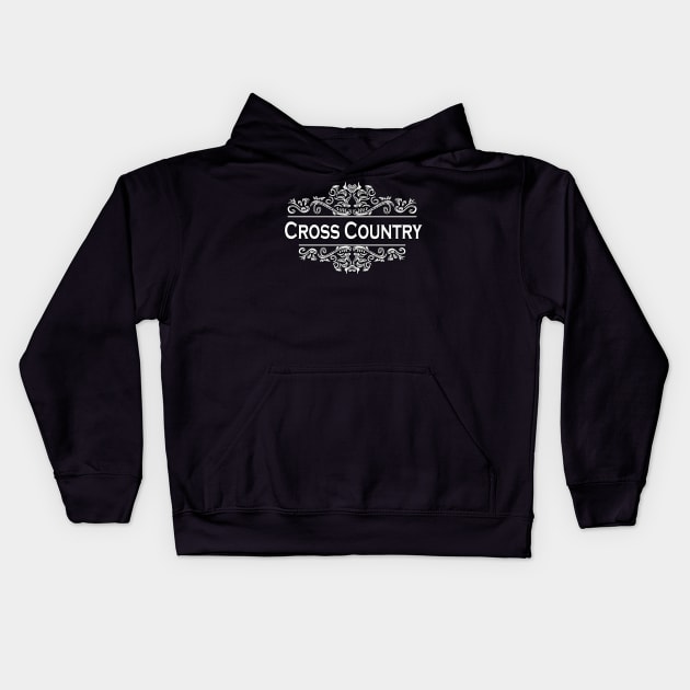 Sports Cross Country Kids Hoodie by Shop Ovov